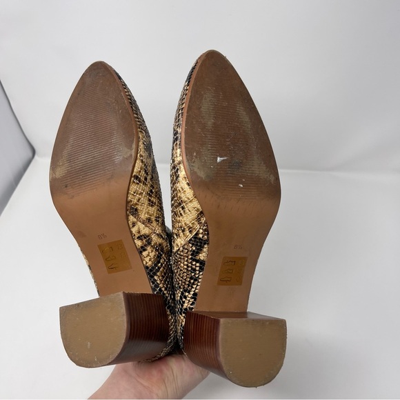 Madewell Fiona Boot in Snake Embossed Leather - Picture 10 of 10